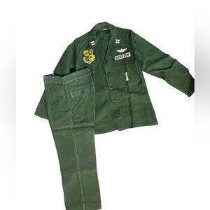 Vintage USAF OG-107 Military Jacket – 38th Tactical Missile Wing – Cold‎ War